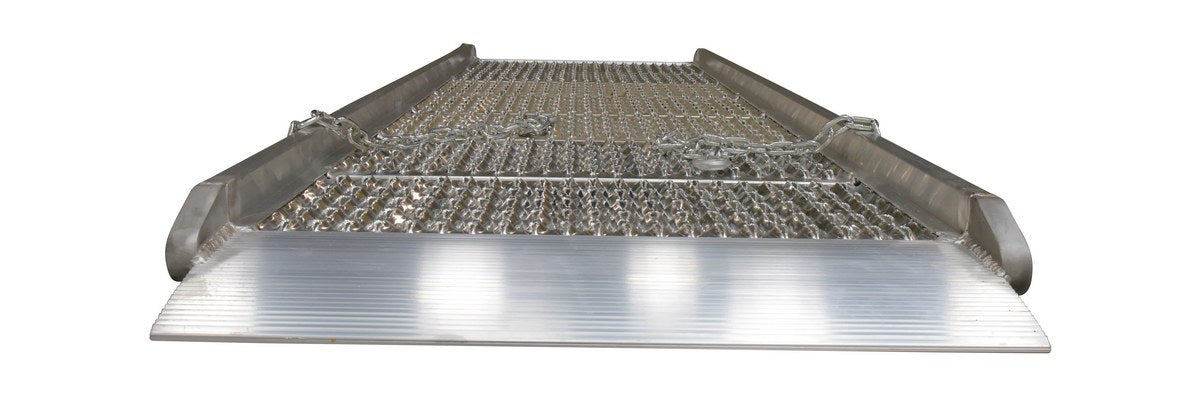 28"W x 8'L Grating Style Aluminum Walk Ramp