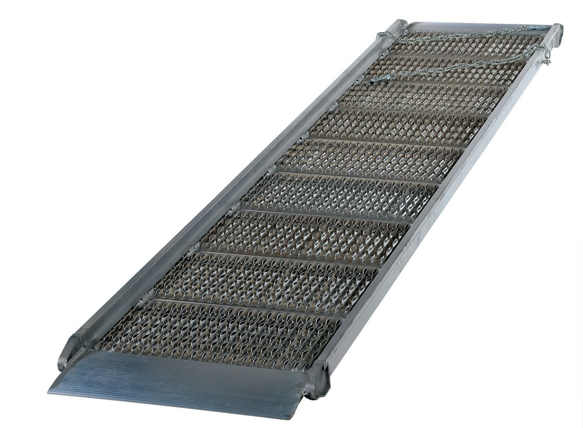 38"W x 12'L Grating Style Aluminum Walk Ramp