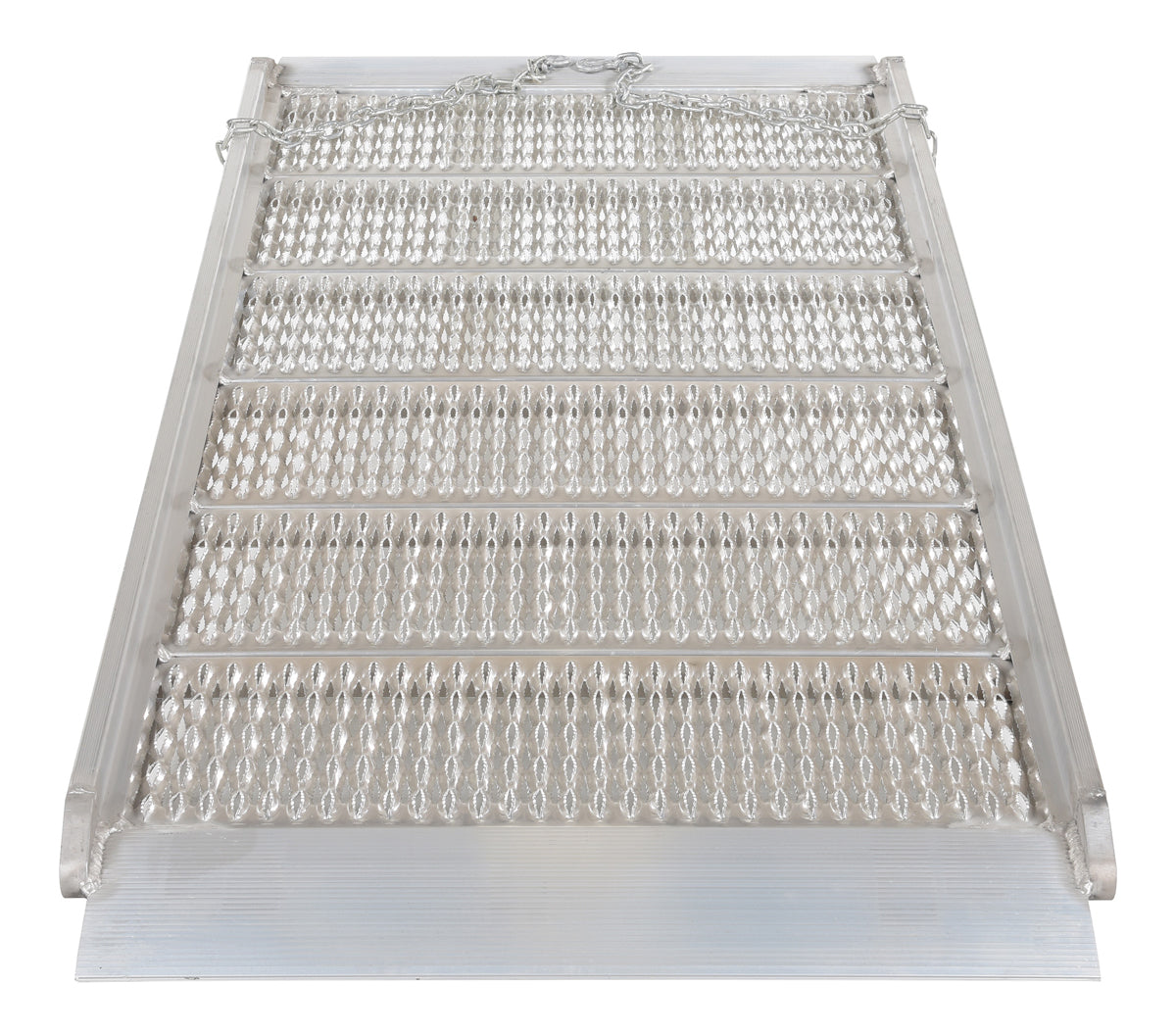 38"W x 7'L Grating Style Aluminum Walk Ramp