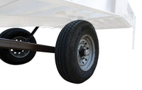Thumbnail for Aluminum Yard Ramp - Pneumatic Tires