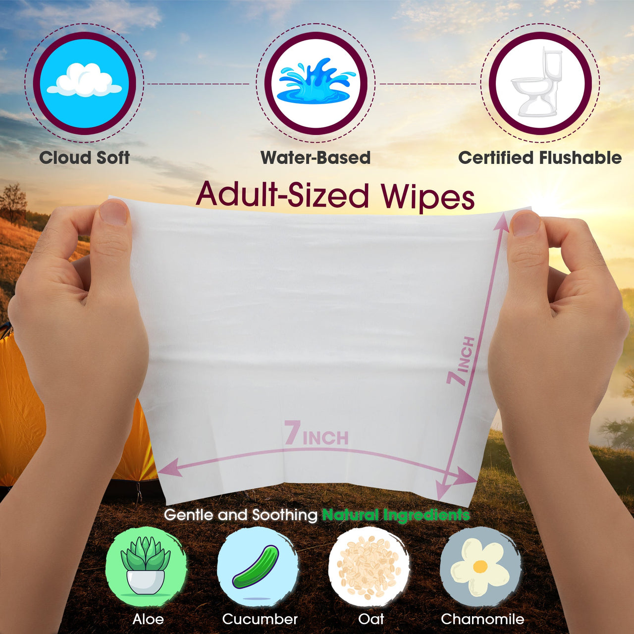 Active Butt Napkins (5 Pack)
