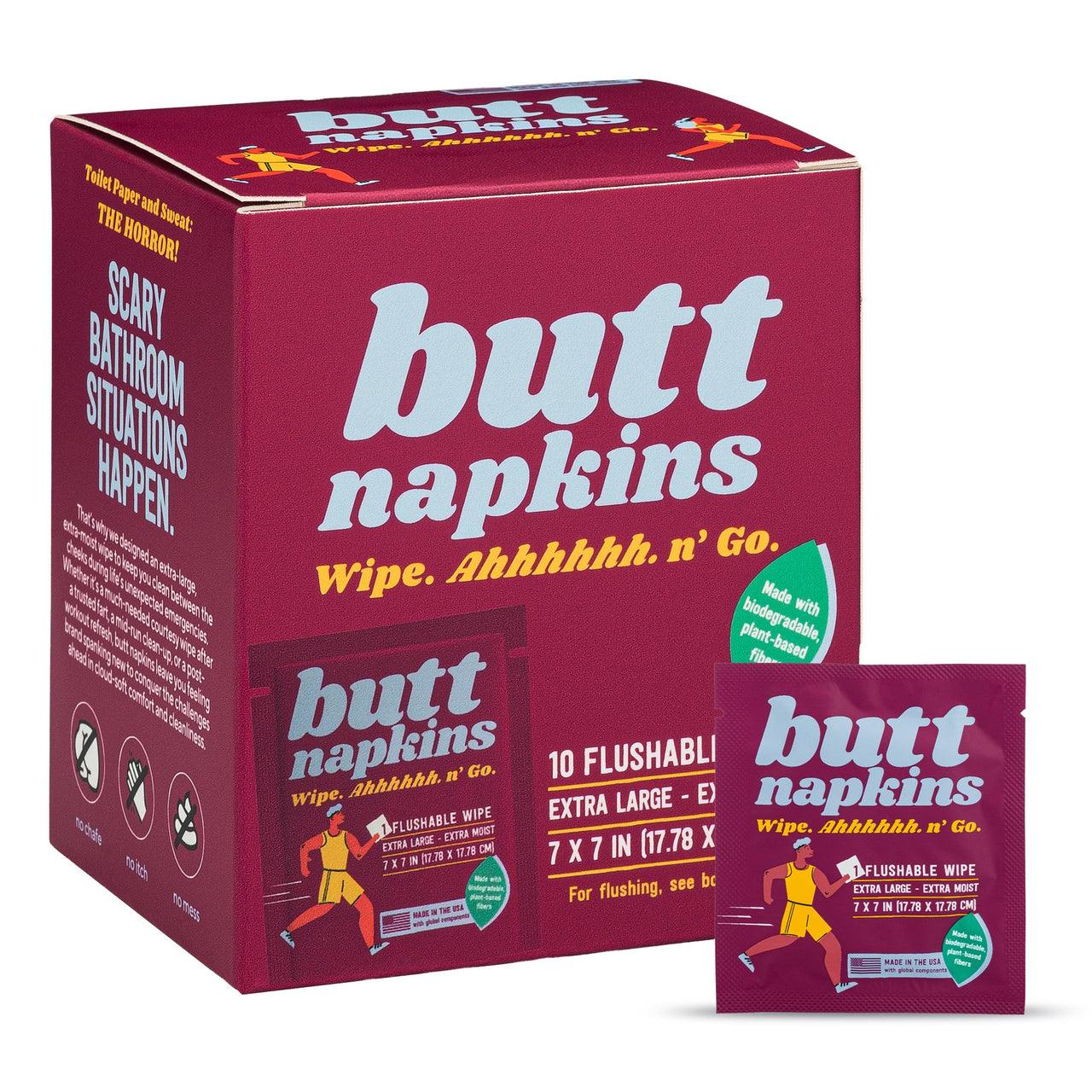 Active Butt Napkins (10 Pack)