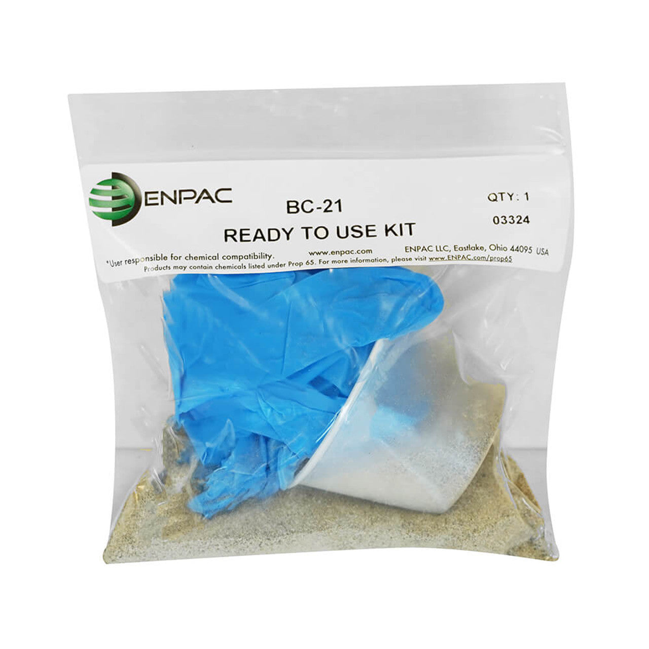 Ready to Use Kit - Granular (6 oz.), 4 oz. Cup, Disposable Gloves