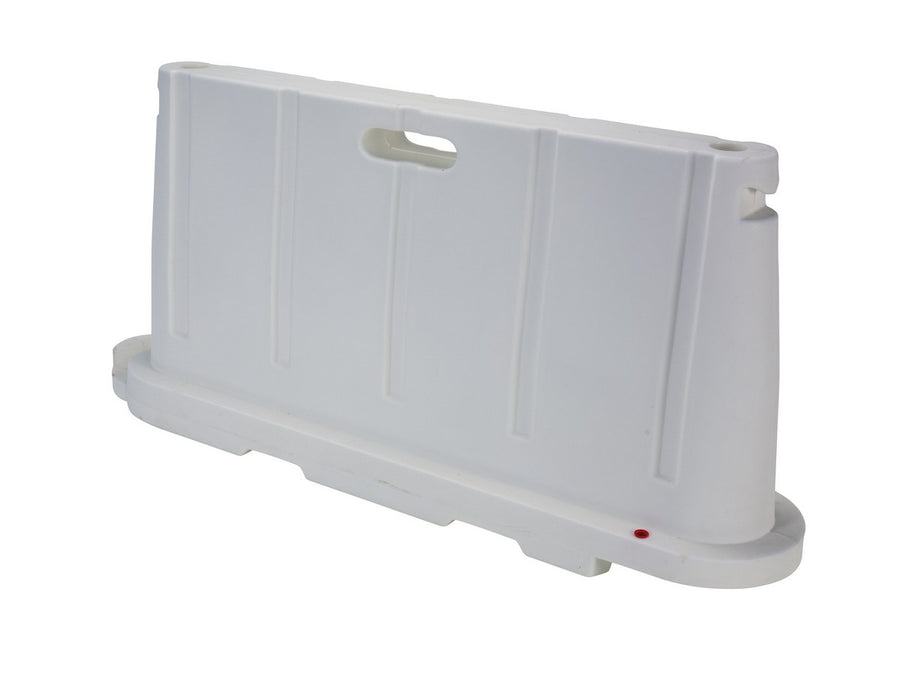 STACKABLE POLY BARRICADE WHITE - Model BCD-7636-WH