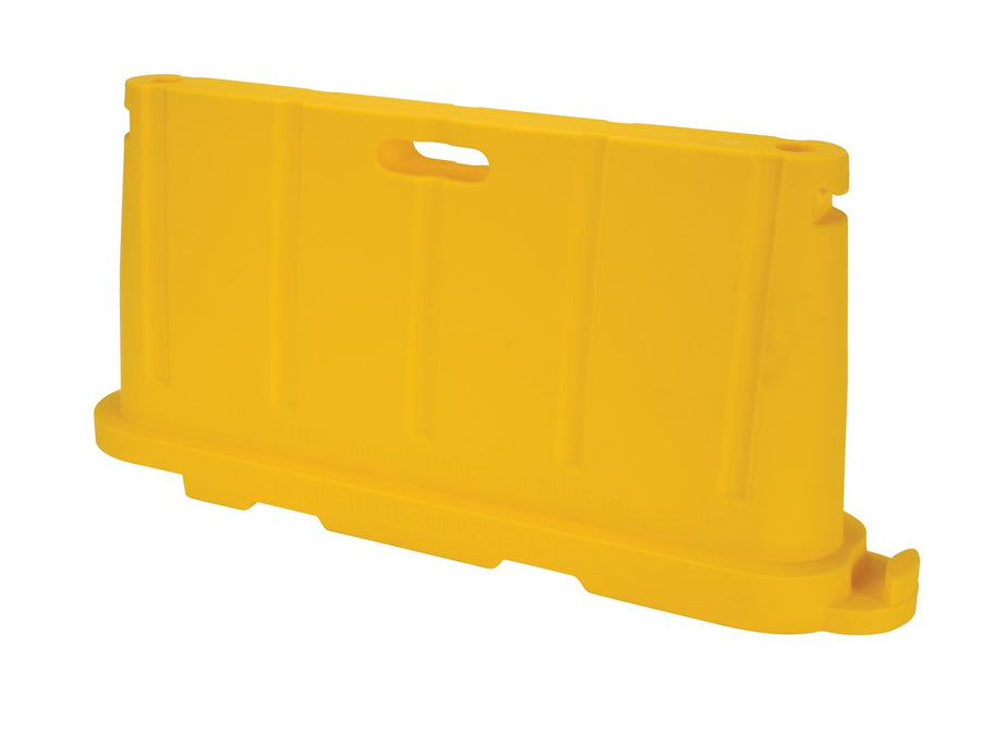 STACKABLE POLY BARRICADE YELLOW - Model BCD-7636-YL