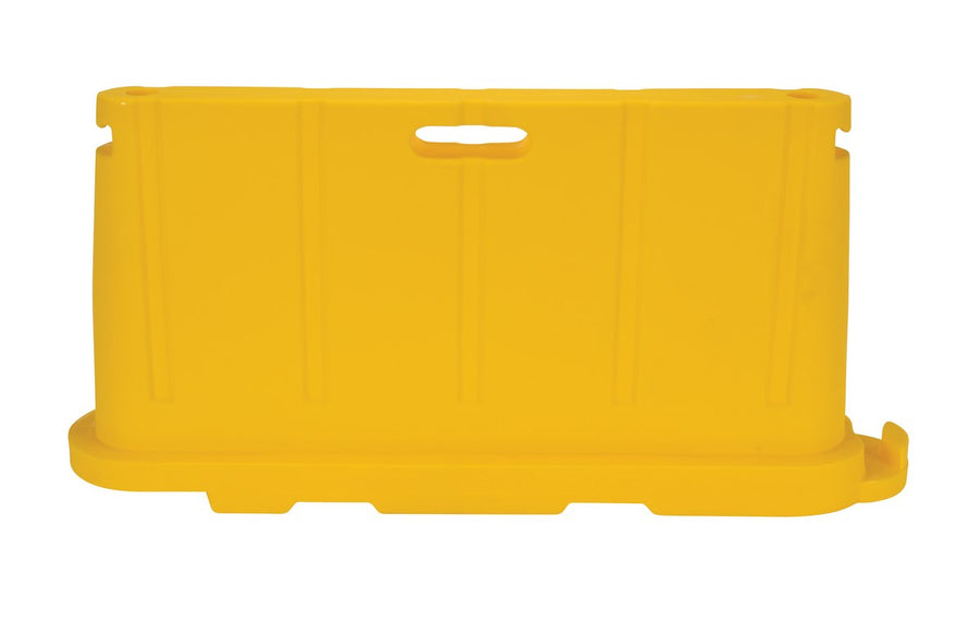 STACKABLE POLY BARRICADE YELLOW - Model BCD-7636-YL