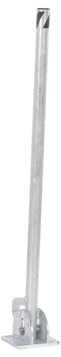 Thumbnail for Steel Fold-Down Galvanized Bollard 42 In. Silver