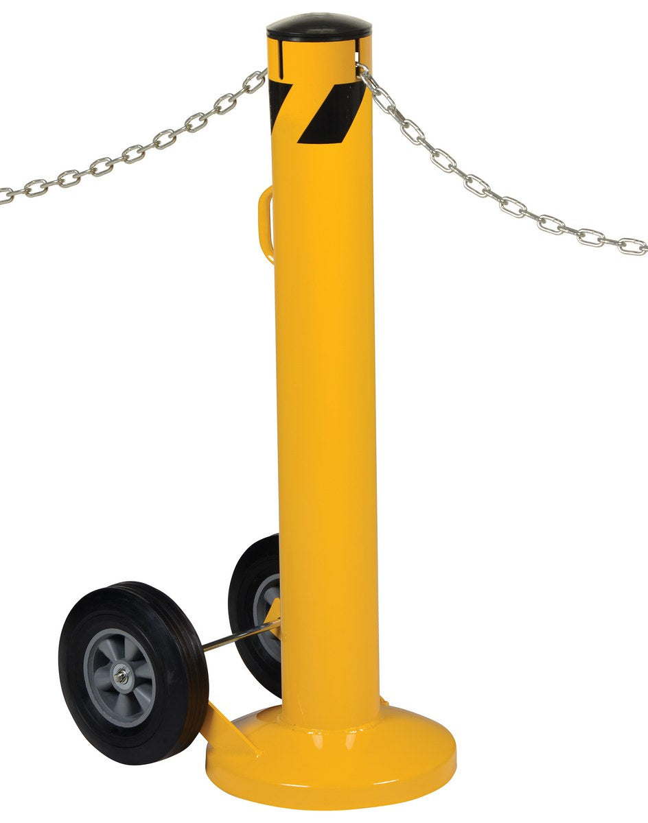 MOVABLE BOLLARD W/ SLOTS 42 X 5.5 IN - Model BOLMBJK425-5