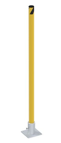 Thumbnail for Steel Removable Pipe Safety Bollard 42 In x 1-3/4 In Yellow