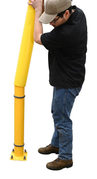 Thumbnail for PLASTIC BOLLARD POST COVER 42 X 5.06 - Model BPC-42-4-5