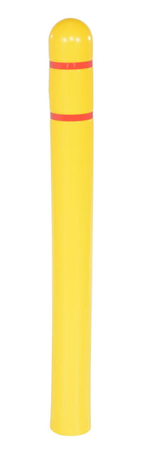 Thumbnail for PLASTIC BOLLARD W-RED TAPE 52 X 5 IN - Model BPC-4L