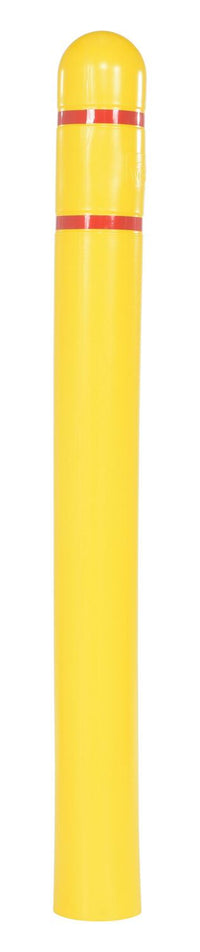 Thumbnail for PLASTIC BOLLARD W-RED TAPE 7.125 X 52 IN - Model BPC-7L
