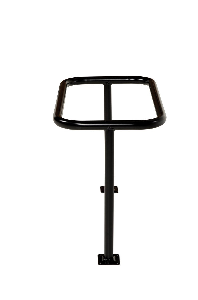 36"L x 20"W x 26"H Ground Flange Bicycle Storage Rack