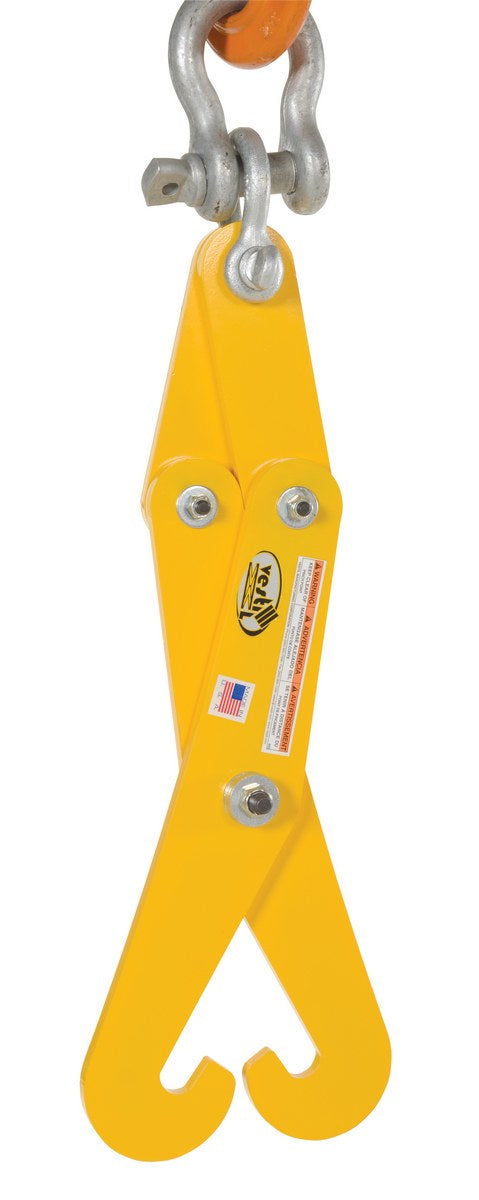 Heavy Duty Beam Tongs w/ 4,000-lbs Capacity