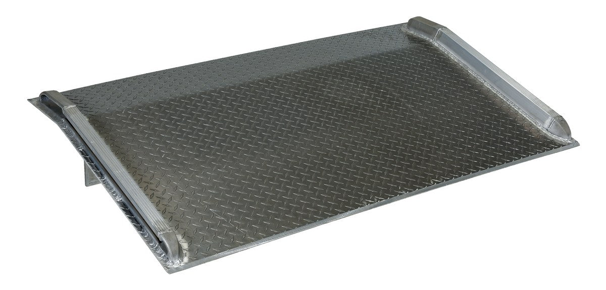 60" x 30" Aluminum Dockboard w/ Weld Aluminum Curb - 5,000-lbs Capacity