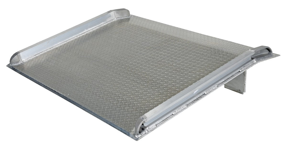 60" x 48" Aluminum Dockboard w/ Weld Aluminum Curb - 10,000-lbs Capacity
