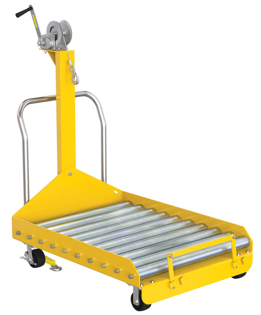 BATTERY TRANSFER PLATFORM CASTERS&WINCH