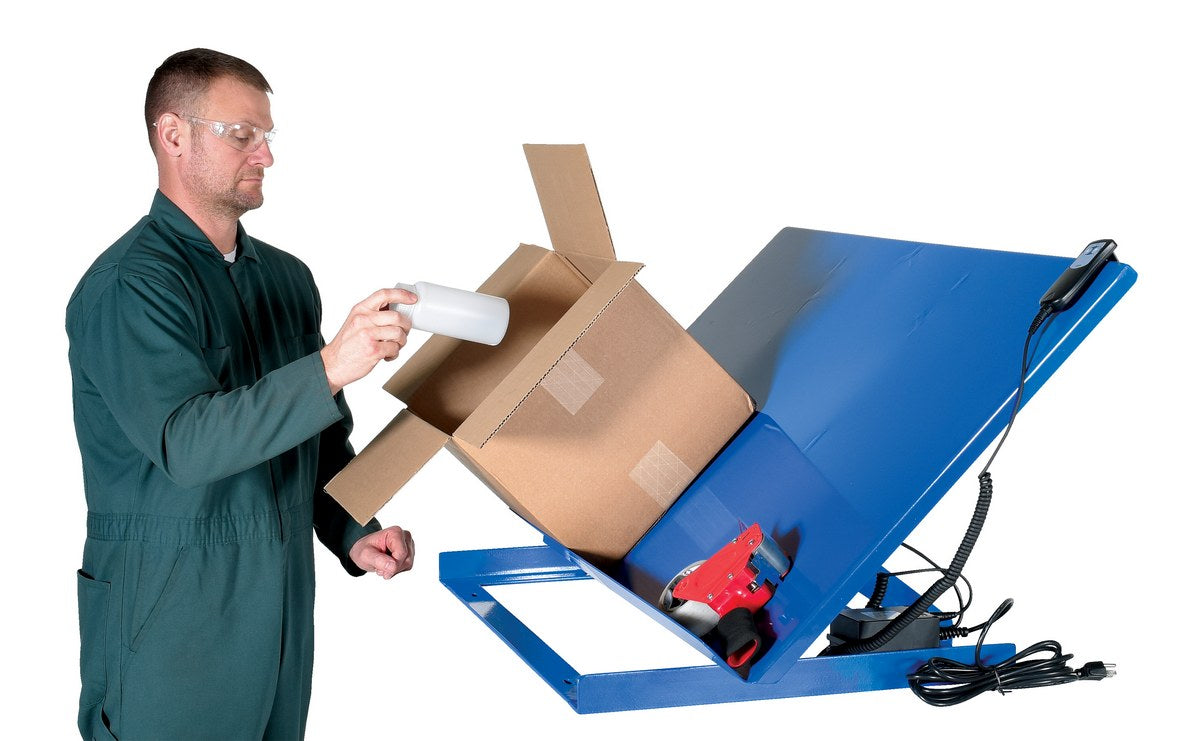 28" x 46" x 3" Bench Top Tilters - Electric Mechanical