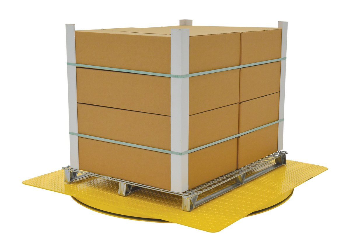 60" x 60" Heavy-Duty King Pin Carousel w/ 4,000-lbs Capacity