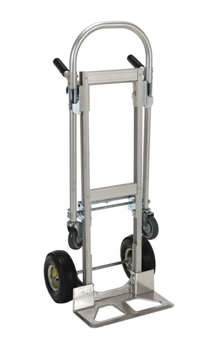 ALUM CONVERTIBLE HAND TRUCK 500 LB CAP