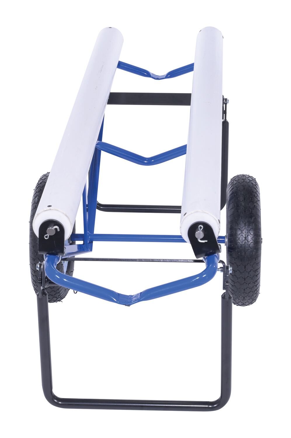 Portable Carpet Dispenser Dolly w/ Fully Pneumatic Wheels