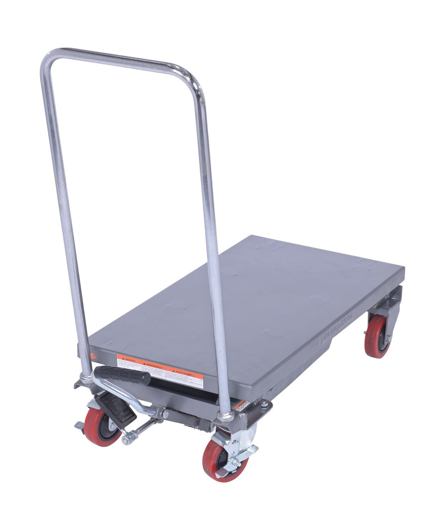 ALUMINUM ELEVATING CART 220LB 15.75X27