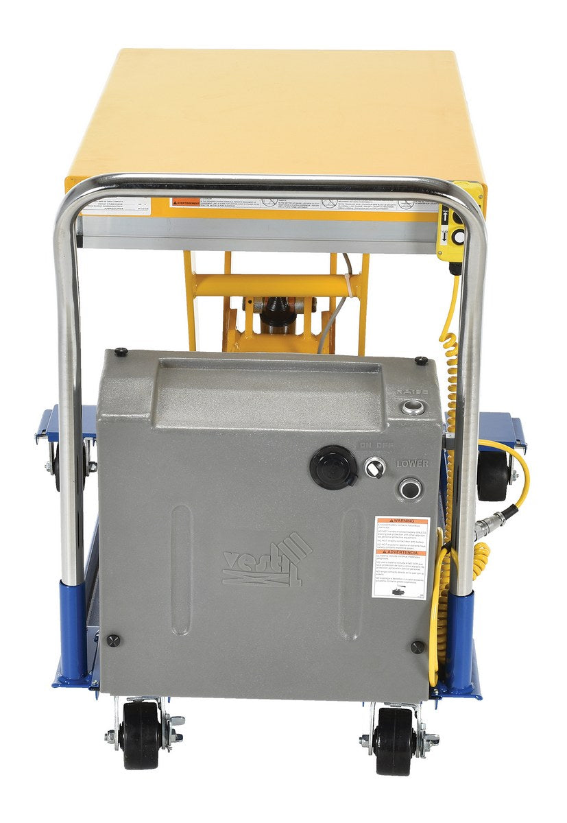 24" x 36" DC Powered Scissor Cart w/ 1,000-lbs Capacity
