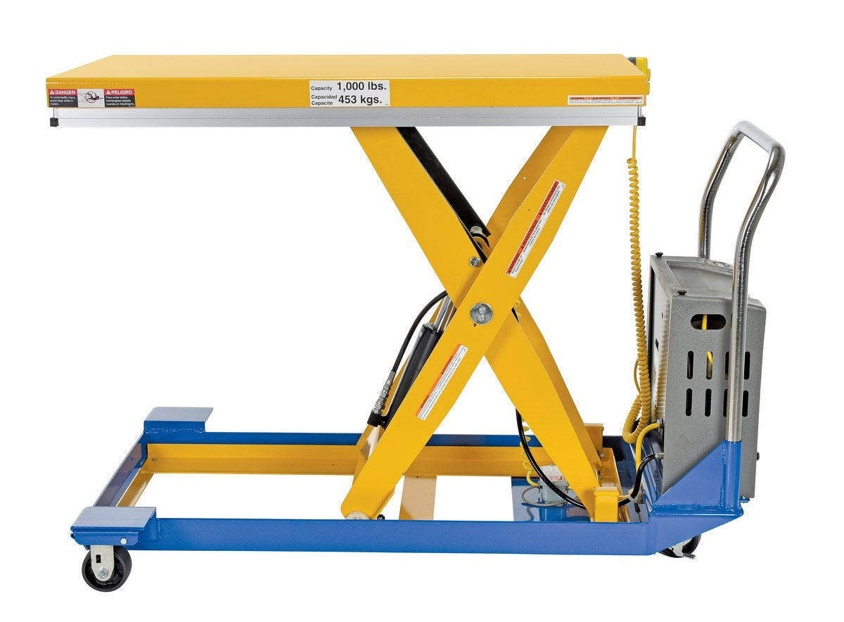 DC POWERED SCISSOR CART 1K 48 X 24