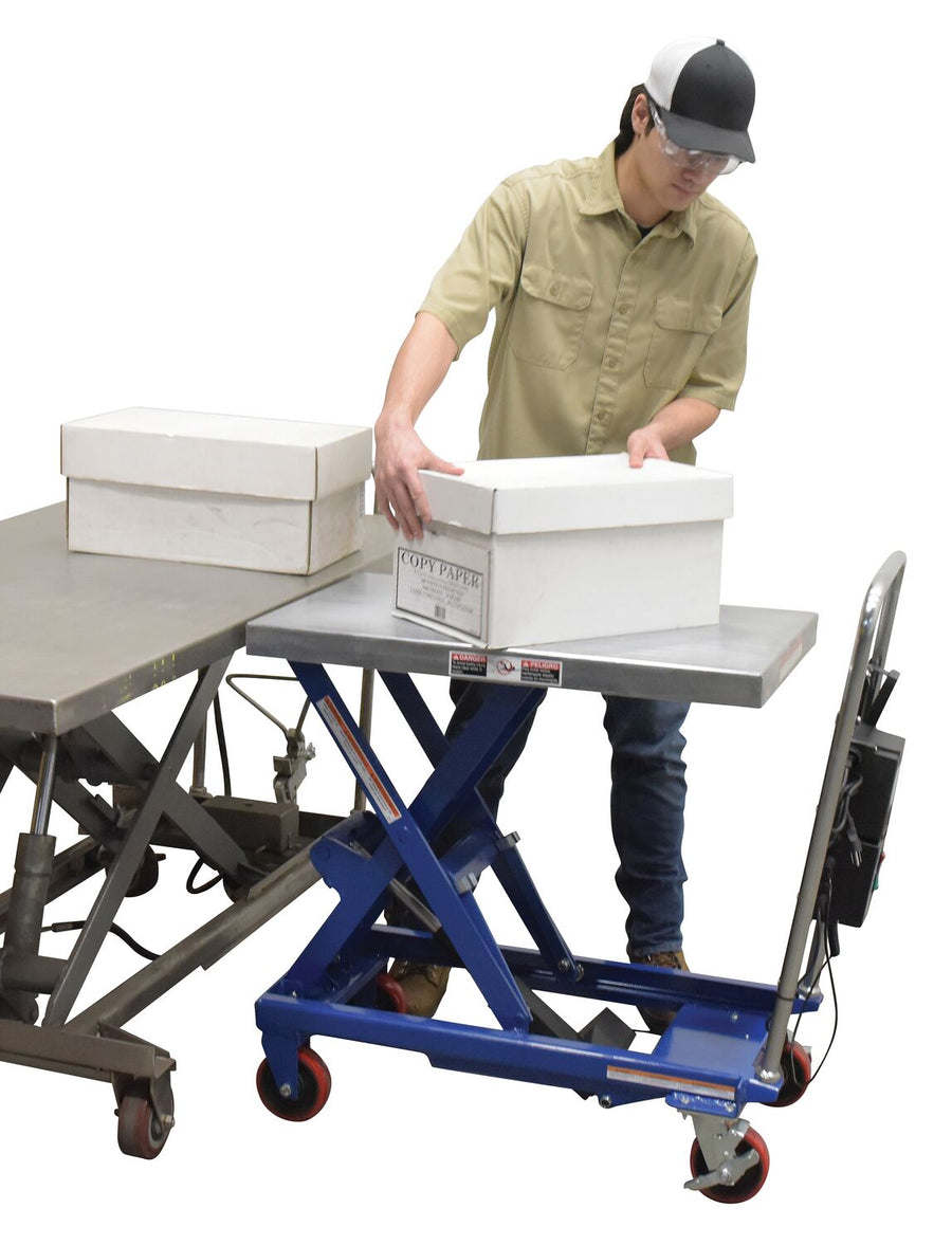 Linear Actuated Elevating Cart