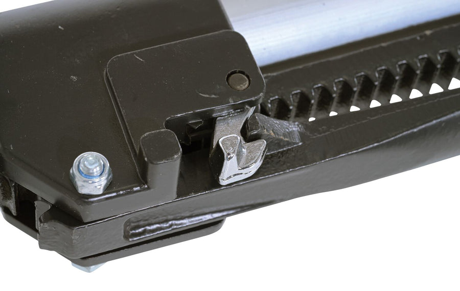 1 Piece Aluminum Galvanized Cargo Bar 104"L x 4-5/8"W 23-15/16"H With Hoops Silver