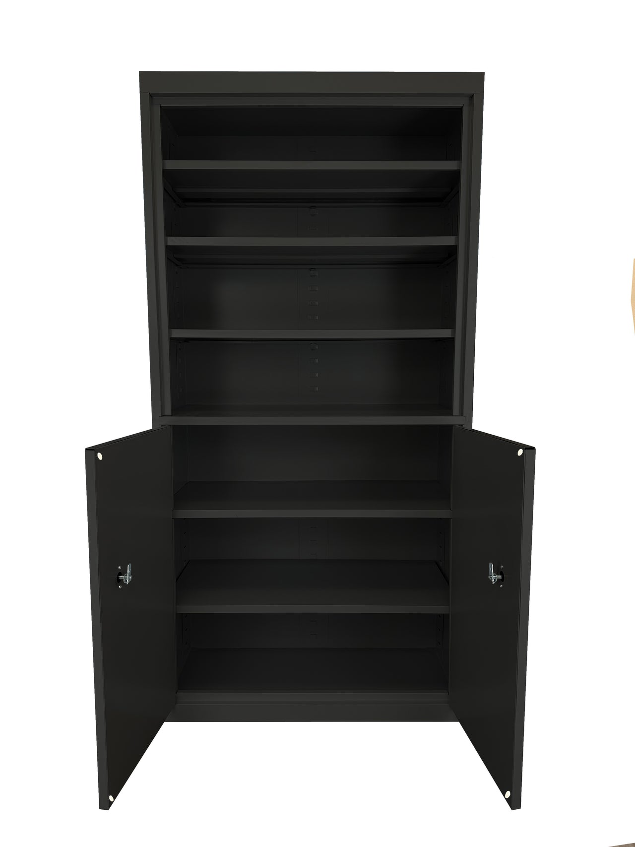 Steel Cabinets USA Multi Purpose Storage-Cabinet Bookcase - 36x18x72 Charcoal