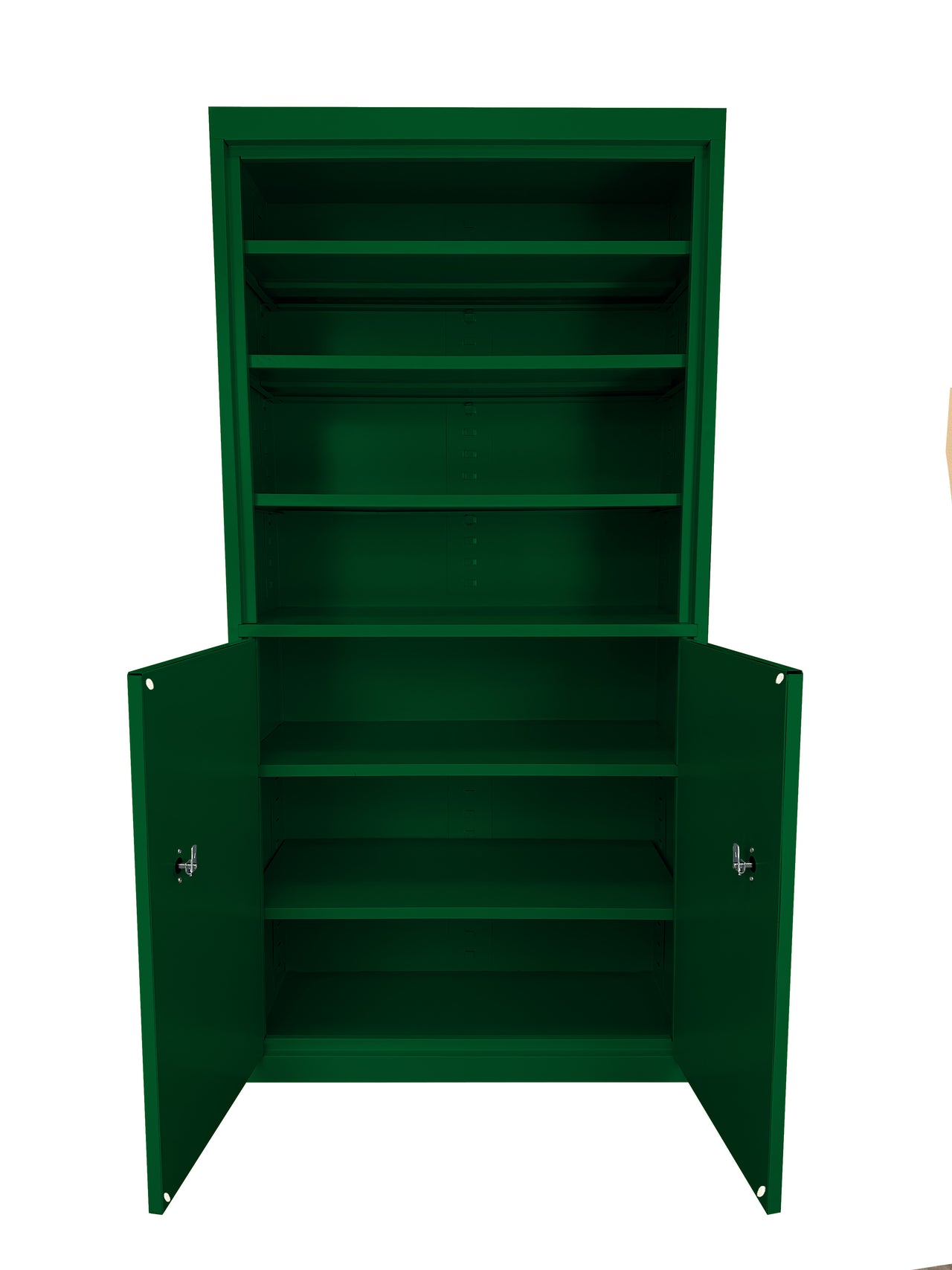 Steel Cabinets USA Multi Purpose Storage-Cabinet Bookcase - 36x18x72 Leaf Green