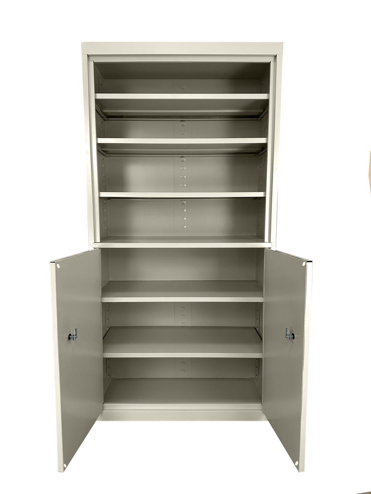Steel Cabinets USA Multi Purpose Storage-Cabinet Bookcase - 36x18x72 Putty