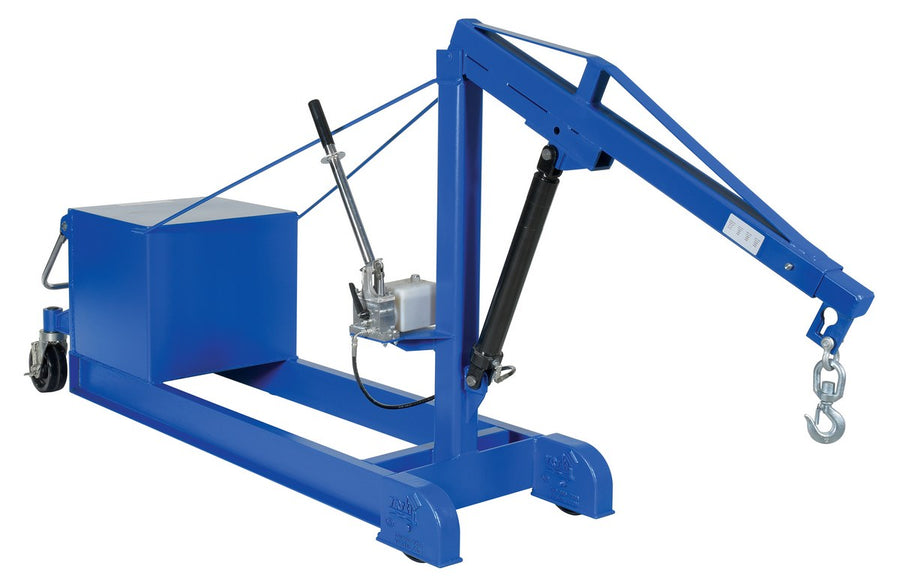 Counter Balanced Floor Crane w/ 2,000-lbs Capacity