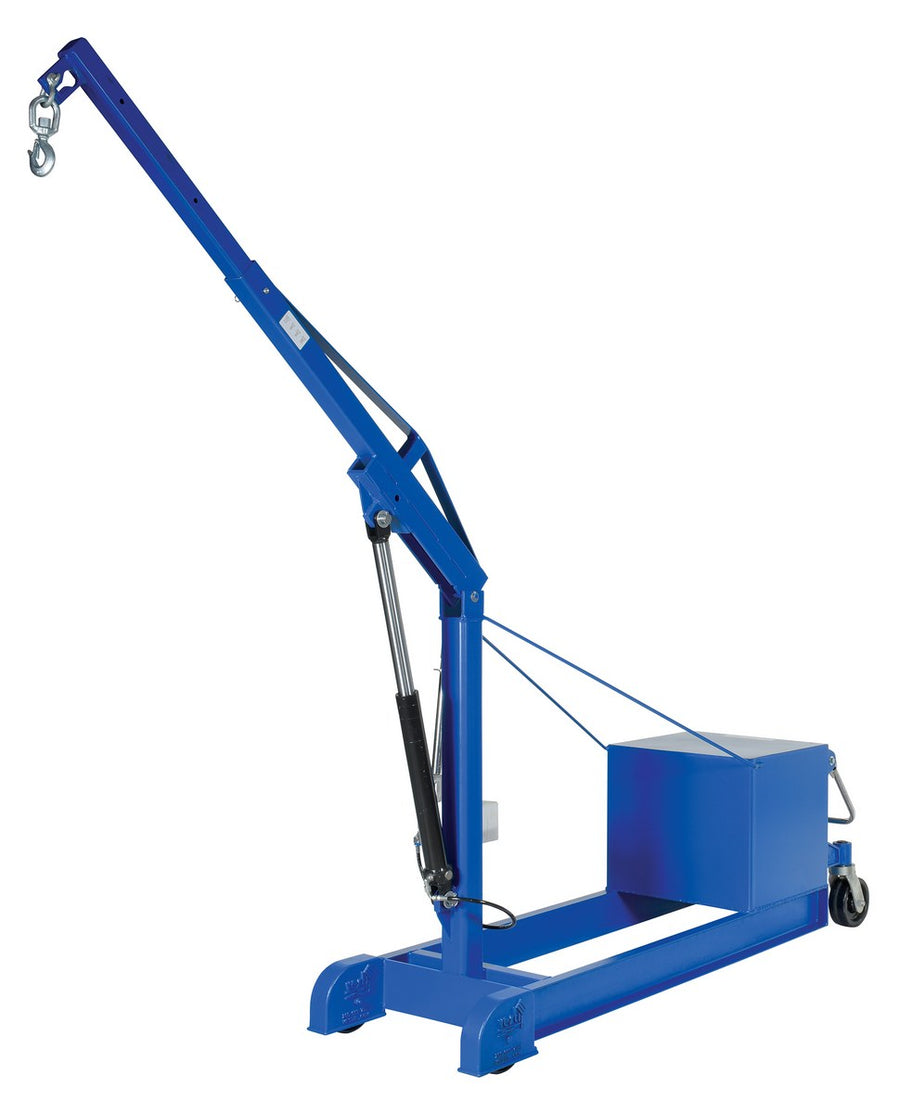 Counter Balanced Floor Crane w/ 2,000-lbs Capacity
