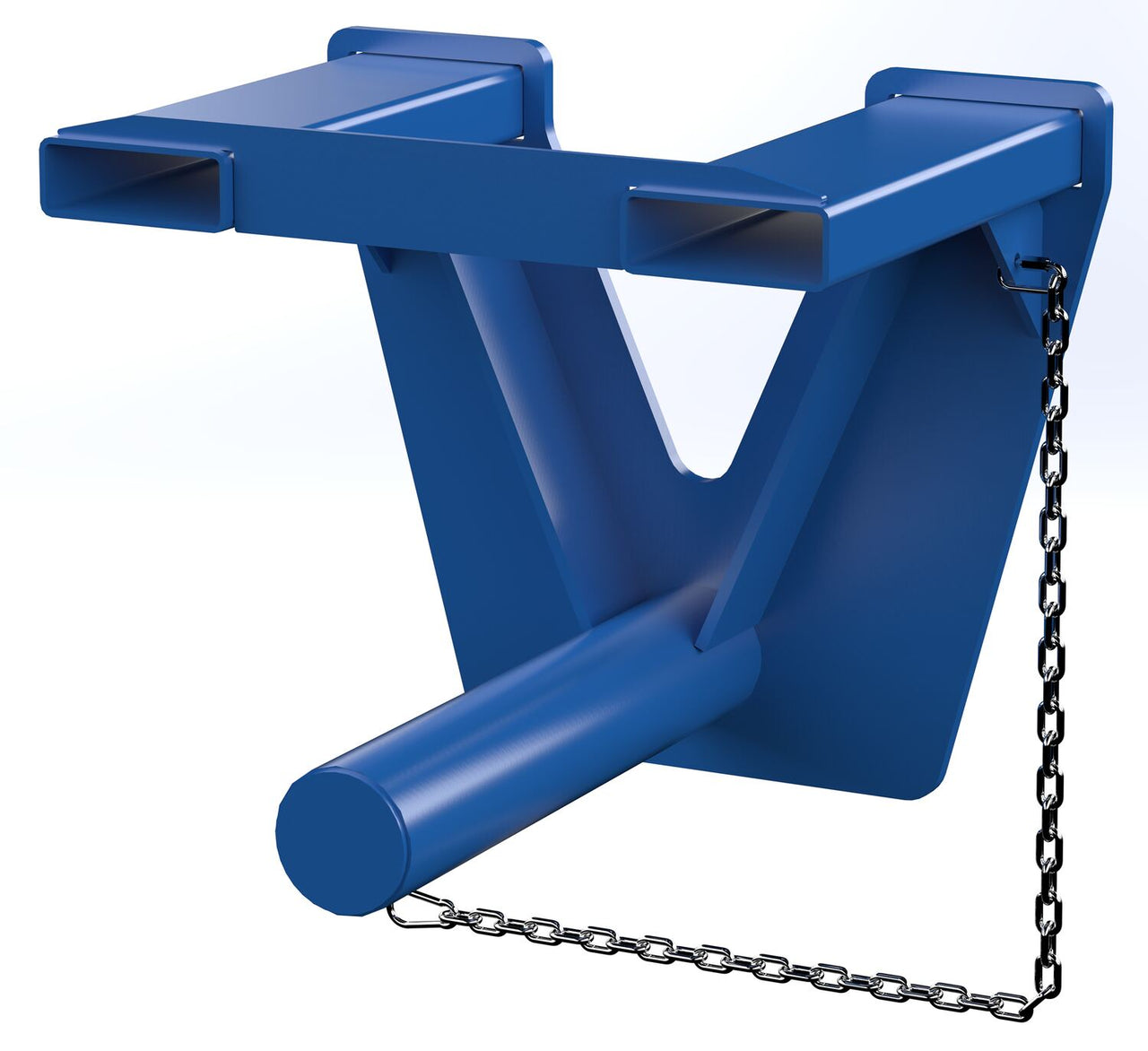 5"Dia x 24"L Coil Ram / Lifter - Fork Mounted Style