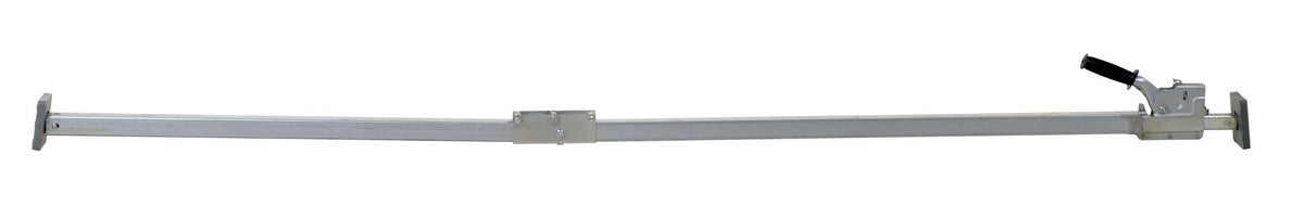 Steel Two Piece Folding Cargo Bar 88 In. to 116 In. Gray