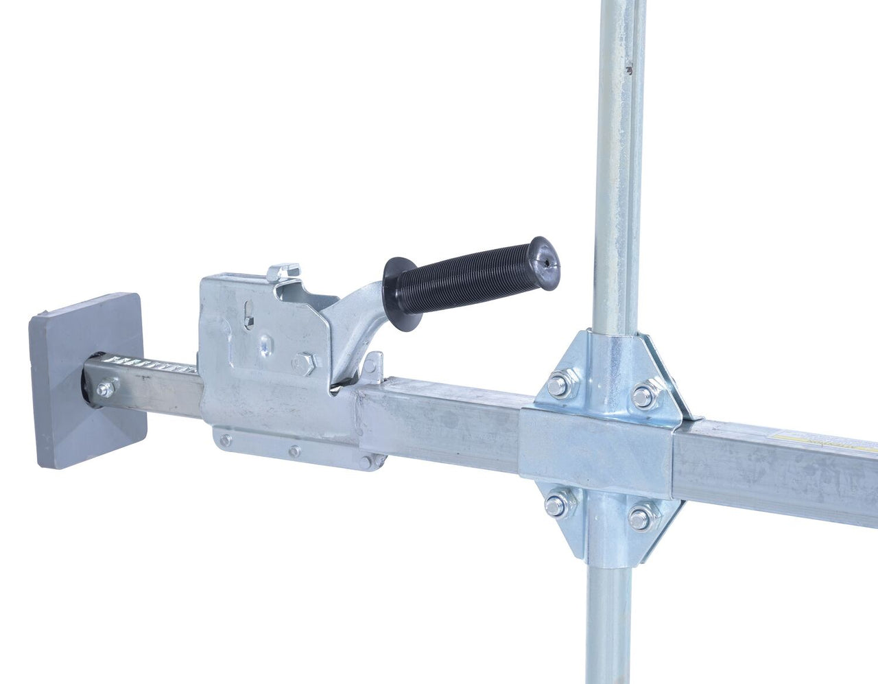 Steel Cargo Bar 1 Piece 119 In. Length x 3-3/4 In. Width x 24-1/2 In. Height With Hoops Silver