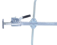 Thumbnail for Galvanized Steel Cargo Bar 1 Piece 119 In. Length x 3-3/4 In. Width x 24-1/2 In. Height With Hoops Silver