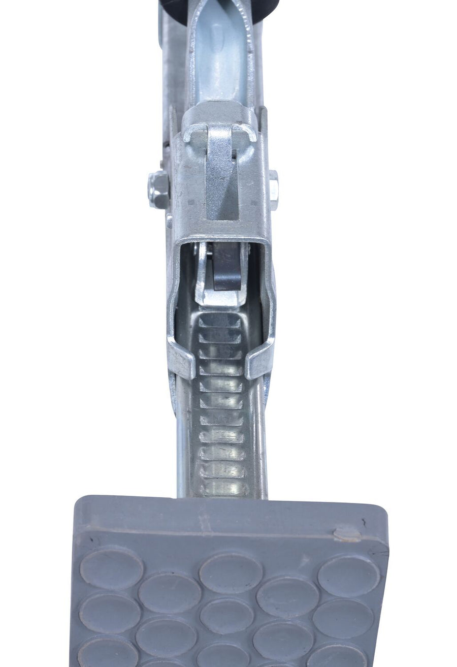 Galvanized Steel Cargo Bar 1 Piece 119 In. Length x 3-3/4 In. Width x 24-1/2 In. Height With Hoops Silver