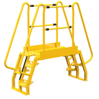 Thumbnail for Alternating 4 Step Cross-Over Ladder w/ 68 Degree Step Angle & 44