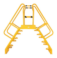 Thumbnail for Alternating 7 Step Cross-Over Ladder w/ 56 Degree Step Angle & 20