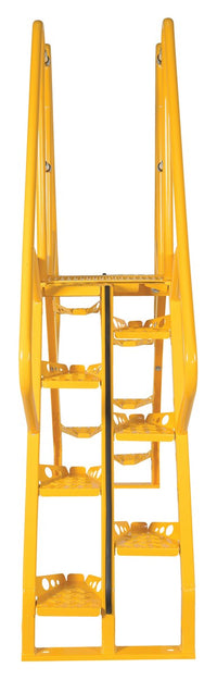 Thumbnail for Alternating 7 Step Cross-Over Ladder w/ 56 Degree Step Angle & 20