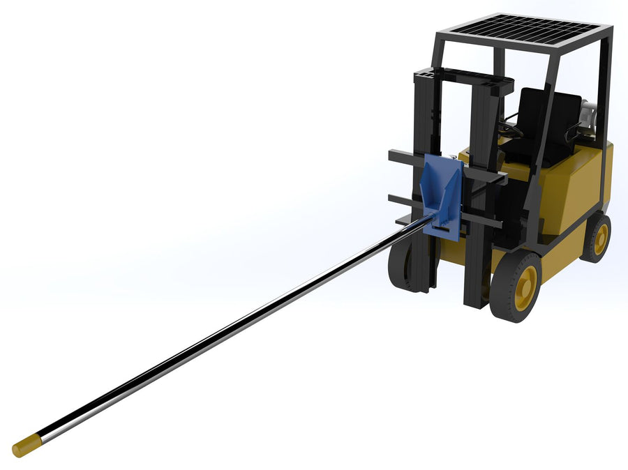 Carriage Mounted Boom Rug Ram Class III 24.5" x 14" x 153.25"