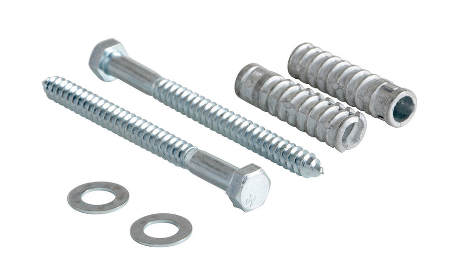CAR STOP CONCRETE HARDWARE KIT 2 KITS