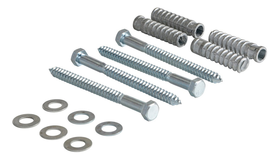 CAR STOP CONCRETE HARDWARE KIT 4 KITS