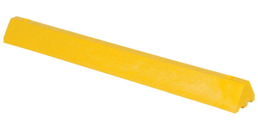 CAR STOP RECYCLED PLASTIC YELLOW 48 IN - Model CS-S48-Y