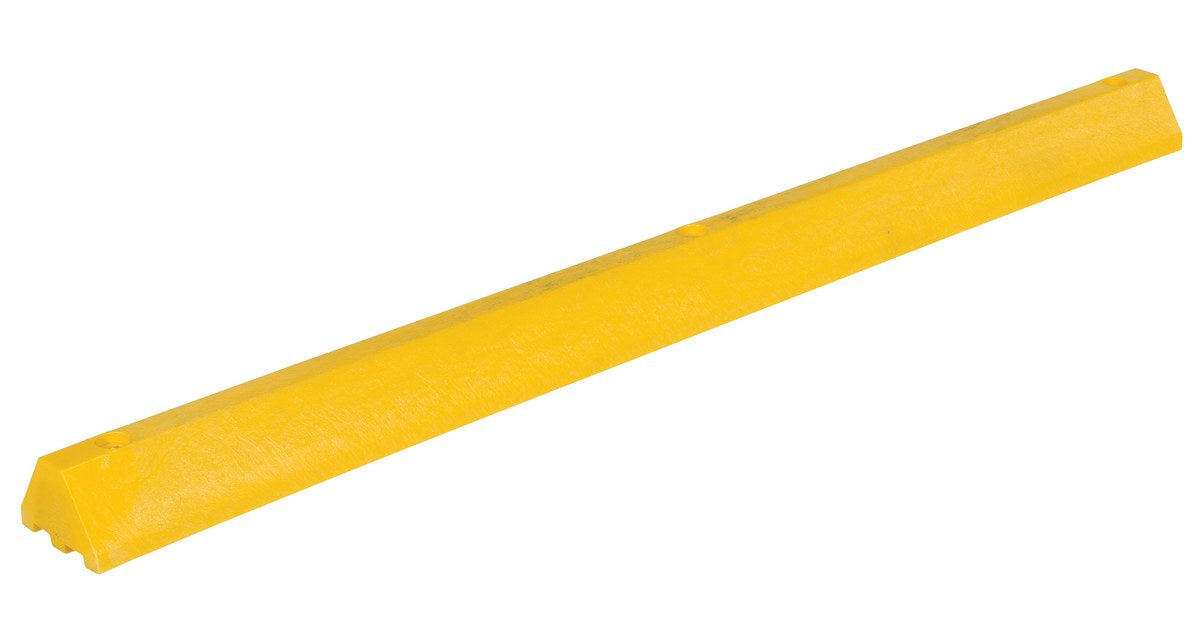 CAR STOP RECYCLED PLASTIC YELLOW 72 IN - Model CS-S72-Y