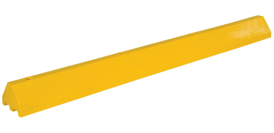 TRUCK STOP RECYCLED PLASTIC YELLOW 96 IN - Model CS-TB96-Y