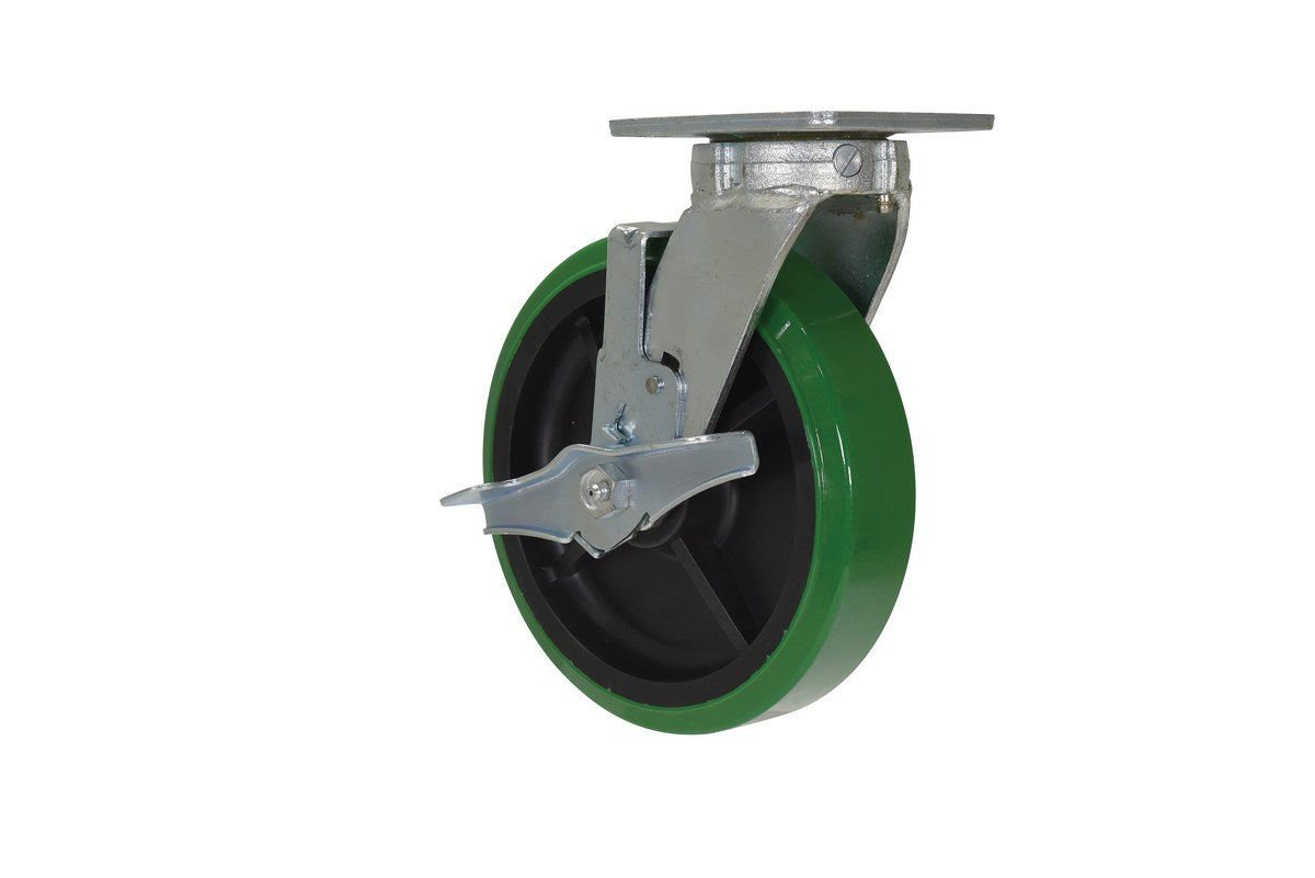 8X2 POLYURETHANE - DURATOUGH SWIVEL W/BR
